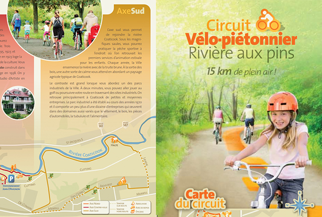 Piste cyclable de la ville de Coaticook